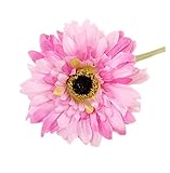 2手作り菊のシミュレーションの花人工花、紫のセット