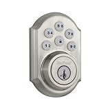 Kwikset 909 SmartCode Electronic Deadbolt featuring SmartKey in Satin Nickel [並行輸入品]