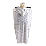 SOULEIADO UVカット ママケープ プティフルール ホワイト 4649