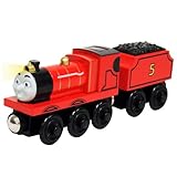 ラーニングカーブ きかんしゃトーマス 木製レール ジェームス ヘッドライト付き 98097  [並行輸入品]