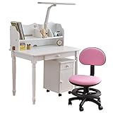 タンスのゲン 学習机 幅90 ホワイト 5点セット コンパクト 子供用 10650018 01