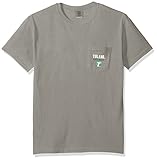 NCAA Tulane Green Wave野球フレーム半袖快適カラーポケットTシャツ、グレー、M