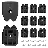 コンベックスホルダー オス スケールホルダー ビス付属10個セット 工具差しスケールホルダー 卷尺金具 落下防止 オス金具 コンベックス用他