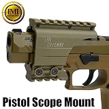 IMI Defense ハンドガン用 ドットサイト/スコープマウントベース 強化ポリマー製 タン