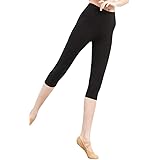 [Dance C] バレエ ヨガ レギンス レディース 七分丈 九分丈 フィットネス ブラック スポーツウェア ダンス ジョギング ストレッチ 吸汗 速乾 通気 伸縮 ベーシック
