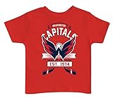 NHL Washington Capitals用T、3トール、レッド