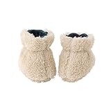 (チャックル) chuckle *ボンシュシュ*ふわもこボアブーティー ベージュ 9-10cm P9322-00-50