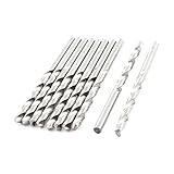 HSSストレートシャンク4.8ミリメートルツイストヘッド85ミリメートルロングドリルビット10PCS