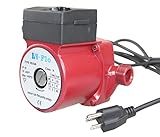 HSH-Flo 3/4'' Circulator Pump 115V Hot Water Circulation Pump For Solar Heater System [並行輸入品]