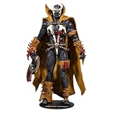 McFarlane Toys 7インチ スポーンクラシック (Bloody Mortal Kombat 11フィギュア 22個の可動パーツ付き コレクタースタンドベース付き – 対象年齢14歳以上