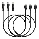 GHNTJAP Type C to Type C ケーブル 【2m+2m PD対応 60W急速充電】 USB C to C ケーブル 2本セット 高速データ転送 高耐久ナイロン iPhone 15/iPad/MacBook/Galaxy/Pixel等タイプc機種対応