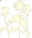 マイサ ハル インテリアステッカー ローズ スモールサイズ デネルフィジー