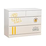 アルファタカバ 福岡ソフトバンクホークス承認 ホークスチェスト 100cm幅3段ロータイプ