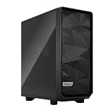 Fractal Design Meshify 2 Compact Black TG ミドルタワーPCケース メッシュデザイン採用 強化ガラス(ダーク)モデル FD-C-MES2C-02 CS7761