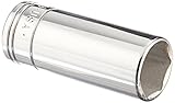S K Hand Tools SKT8414 .38 in. Drive 14 mm 6 Point Deep Metric Socket