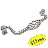 Cosmas 9993 – 128snサテンニッケルキャビネット引き出しパック シルバー 9993-128SN - 25 Pack