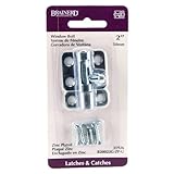 亜鉛メッキ2 "バレルボルトBrainerdキャビネットラッチ31926 022788319266