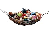 ホワイトLarge Stuffed Animals Hammockオーガナイザー、おもちゃハンモックストレージ70 x 50インチ(ハードウェア付属）