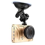 Coocheer 4-Glass lense 3" 150 Wide Angle Car Dash Cam , WDR G-Sensor Dashboard Recorder Vehicle Came