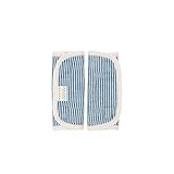 ブルーガーゼベルトカバー　ヒッコリー