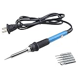 AGPtEK 60W 110V Pencil Type Adjustable Electric Temperature Gun Welding Soldering Iron Tool with 5 P