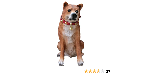 Amazon ワンワン リキ 明暗センサー内蔵犬型玄関番 ガーデンオーナメント 置物