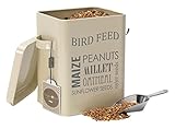 Burgon & Ball Bird Feed Tin GYO/BIRDCREAM Cream