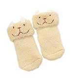 【オーガニックコットン】オーガニックパイルベビーソックス　うさぎ