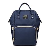 多機能マザーズバッグバックパックママバッグハンドバッグリュックサック大容量丈夫かつ軽量　選べる5色　ベビー用品収納 (03)