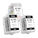 BC-365XL 2個+BC-366XL 1個セット 詰め替えインク 互換インクカートリッジ canon用 365 366 BC365/366通用 大容量 取扱説明書付き 個包装 PIXUS TS3530 インク