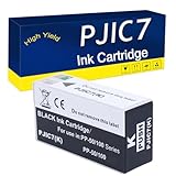 for EPSON PJIC7 PJIC7-K PJIC7-C PJIC7-M 28ML用互換インクカートリッジ、PP-100N PP-50 PP-50BD PP-100プリンター対応 Black