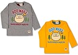 (ブーマート)BOO MART 2015 BOOプリント 長そでTシャツ 80cm オレンジ