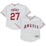 Mike Trout Los Angeles Angels Kidsクールベースホームジャージー( Medium 5 / 6 )