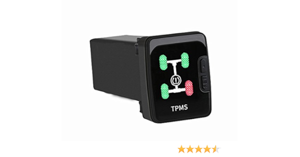 Amazon エンラージ商事 タイヤ空気圧モニタリングシステム Tpms 日産ノート Tpms N00a エアゲージ 車 バイク