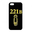 人気の 探偵 ホームズ ケース・カバー,ベイカー街221B 携帯ケース,プラスチック iPhone 5 (S)/iPhone SE TPUバンパーケース