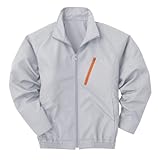 空調服　作業服　長袖スタッフブルゾン　（ファンなし・ブルゾンのみ）　≪099‐KU90510≫ (XL, 6-シルバー) [ウェア&シューズ]