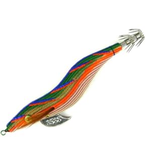 餌木猿　エギ　梅重 林釣漁具 餌木猿 スーパーシャロー 3.5号 梅重 (うめがさね) 赤