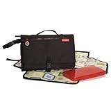 スキップホップ　SKIPHOP　プロント オムツ替え マット オムツ替え バッグ　ブラック-202001 [並行輸入品]