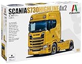 プラッツ イタレリ 1/24 スカニア S730 ハイライン 4×2 トラクターヘッド プラモデル IT3927