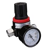 Beho-圧力計とダイアフラム制御付きHVLPスプレーガンエアレギュレータ