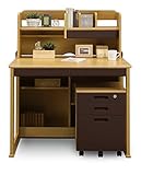 大川家具 関家具 学習デスク ブラウン/ブラウン 213478