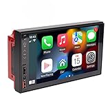 カーオーディオ、Bluetooth MP5プレーヤー USB FM マルチメディア ラジオ 7インチHD LCDタッチスクリーン カーマルチメディアプレーヤー Android カーステレオラジオ ミラーリンク バックアップカメラ付き