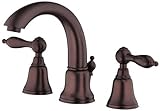 Danze D304040RB Fairmont Two Handle Widespread Lavatory Faucet, Oil Rubbed Bronze [並行輸入品]