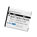 オリンパス対応 D-LI92 LI-50B DB-100 WG-70 60 50 40 30 20 WG-10 WG-5 4 3 2 GPS RZ18【3.7V 1200mAh】互換 バッテリーYIX