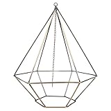 Lovoski 装飾　幾何学的　テラリウム　植木鉢　ミニ景観　盆栽　プランター　ポット　コンテナ　全2サイズ選べる - 24センチメートル