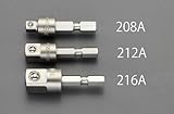 エスコ 3/8"sqx49mmソケットアダプター EA618AX-212A
