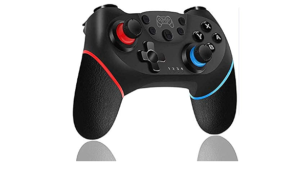 Amazon Cgn ワイヤレスコントローラースイッチコントローラーワイヤレスゲームコントローラー 赤と青 おもちゃ おもちゃ