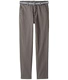 (ポロラルフローレン) Polo Ralph Lauren キッズパンツ Belted Stretch Cotton Chino Pants (Little Kids) Regent Grey 6 L