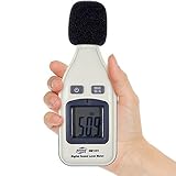 小型デジタル騒音計 サウンドレベル 30db～130db 正規品 日本語説明書 保証 電池付