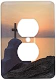 3dRose lsp_81810_6 Greece, Mykonos, Hora, Greek Orthodox Church Eu12 Bja0052 Jaynes Gallery 2 Plug O